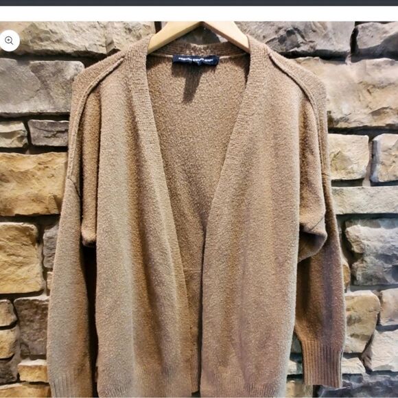 French Connection soft knit camel cardigan - Picture 5 of 8